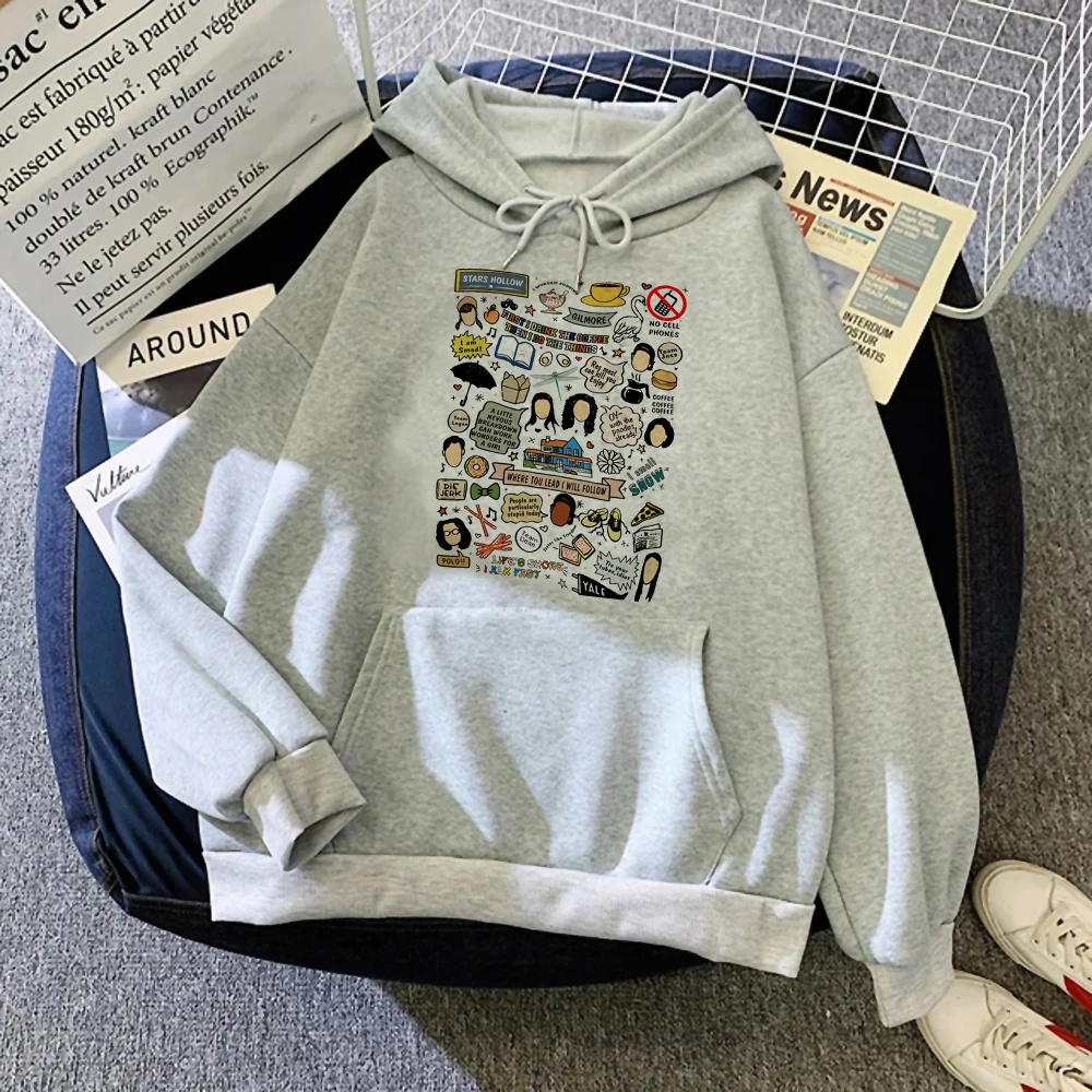 

Женские толстовки Gilmore y2k, забавный Топ с длинным рукавом, свитшоты, женская одежда в готическом стиле, 2023