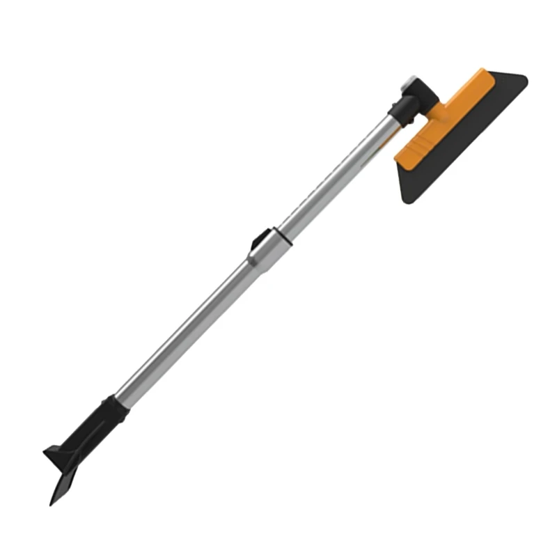 

094D инструмент для удаления снега и очистки, регулируемая Выдвижная лопатка для снега из ЭВА, щетка для удаления снега на лобовое стекло, метла для снега для автомобиля, внедорожника, грузовика