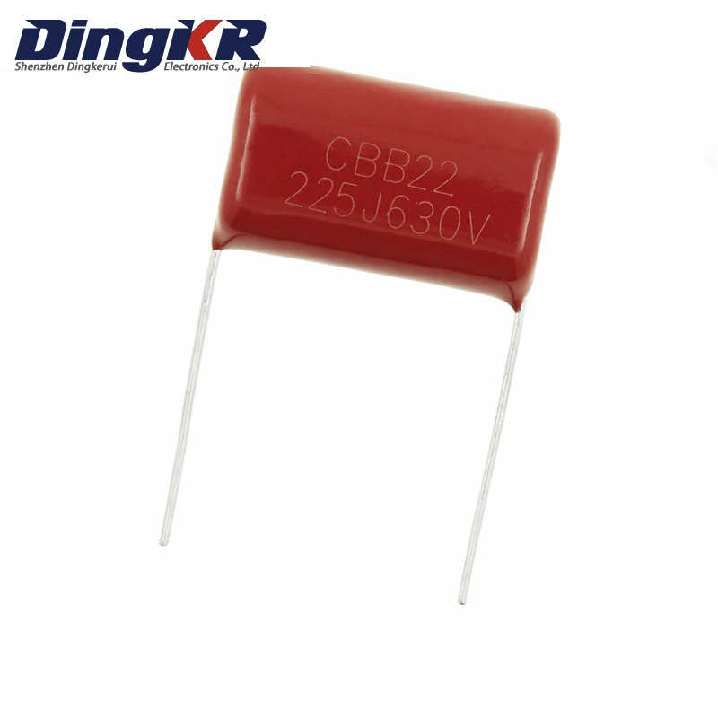 

Полипропиленовый пленочный конденсатор 630V225J Шаг 25 мм 2,2 UF 2200NF 225J630V CBB, 10 шт.