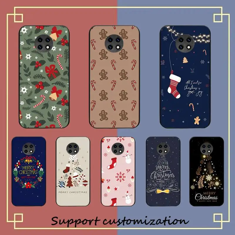 

Christmas Style Pattern Phone Case for Redmi 8 9 9A for Samsung J5 J6 Note9 for Huawei NOVA3E Mate20lite cover
