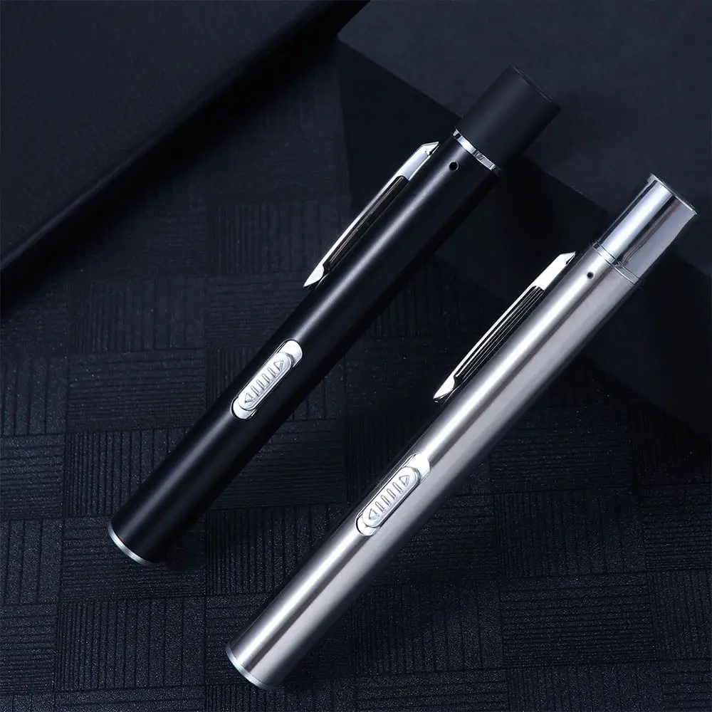 

Flashlight Stainless Steel Multi Function Mini LED Pen LED Pen Light Nursing Handy Pen Penlight Torch Doctor Nurse Pen