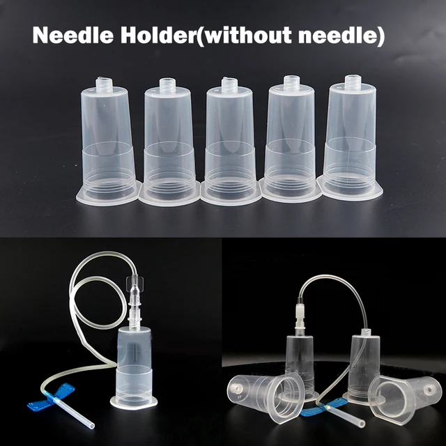 Butterfly Needle + Vacuum Needle Holder，Safety Blood Collection Set Blood Draw Scalp Vein Set 5