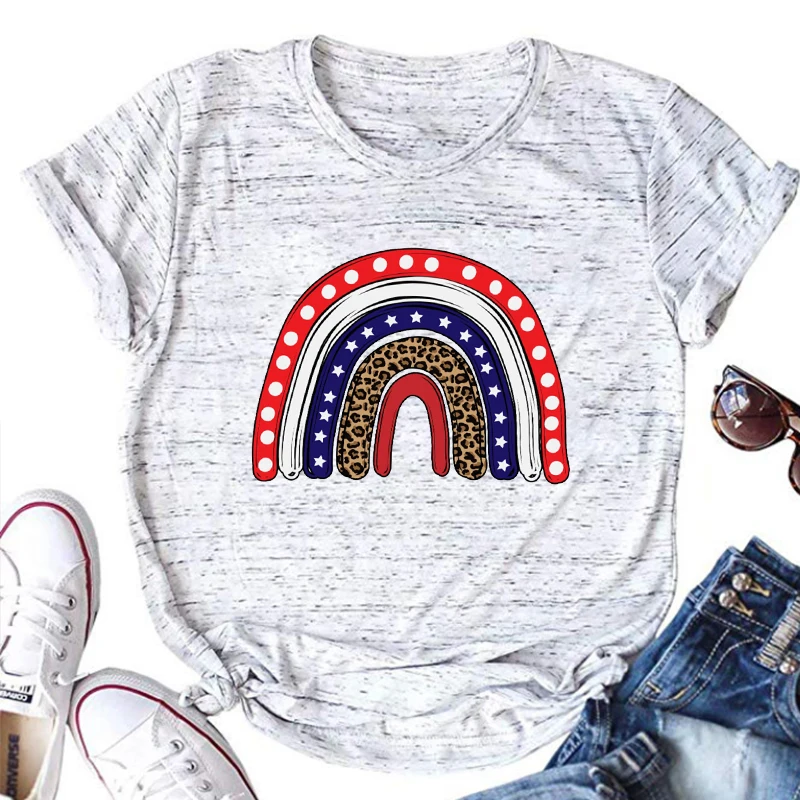 

Usa Rainbow Mom Shirt 4th of July Matching Rainbow Shirts Usa Women Clothes Aesthetic July 4th Shirts Fourth of July Shirts