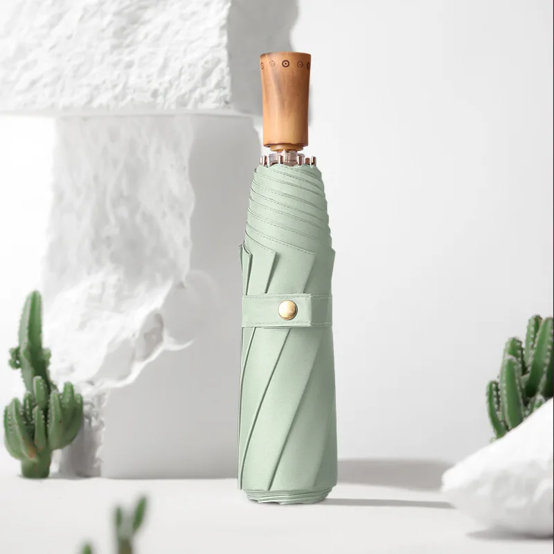 

2023 Automatic Umbrella Boys and Women Strong Windproof Portable Folding Umbrella Pink Parasol Folding Car Umbrella Manual