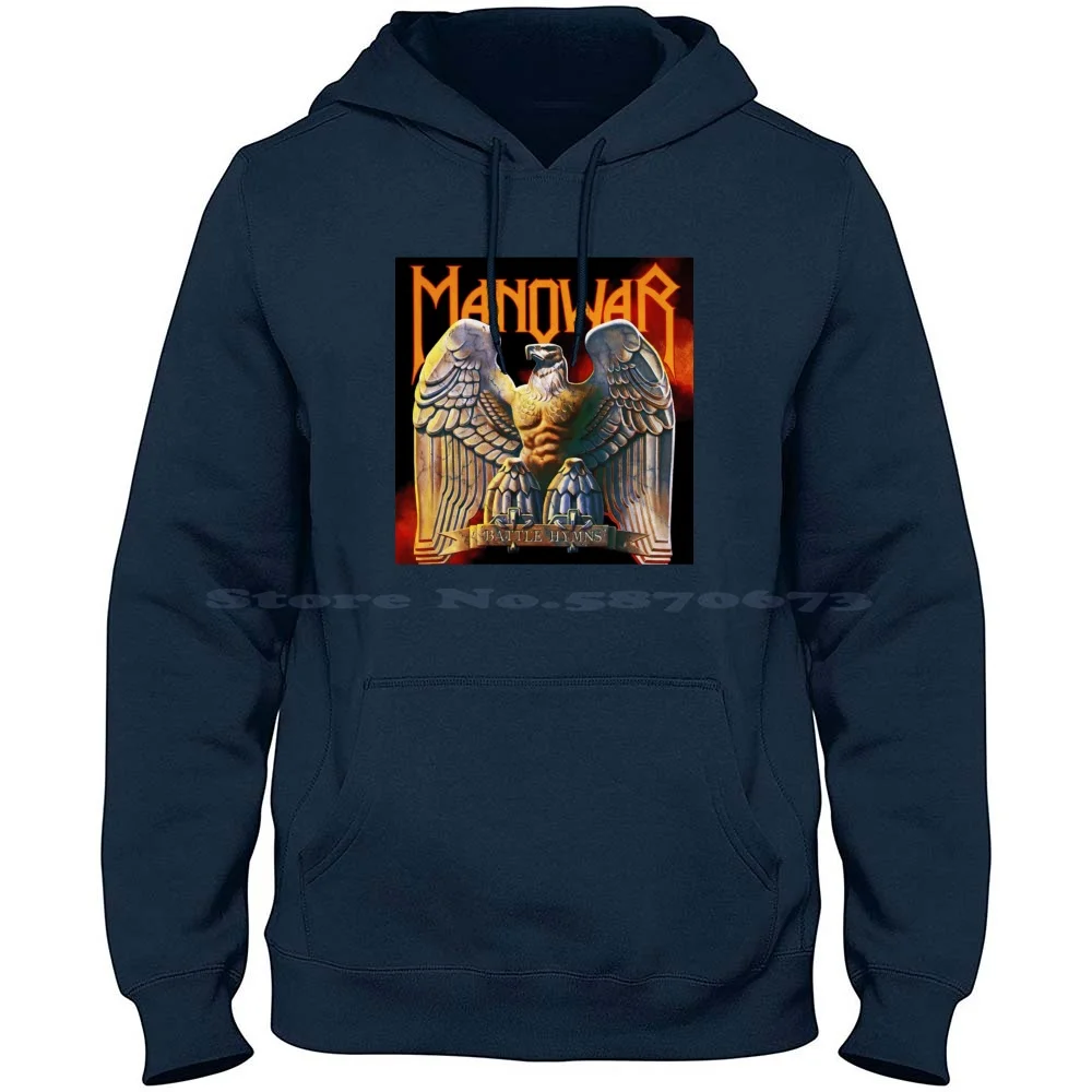 Боевые гимны Manowar 2022 Masjule 100% хлопок толстовка боевые мира Of Steel Kings Metal Боги войны