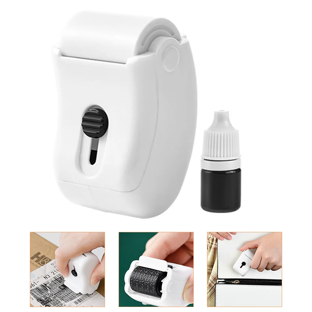 

Identity Protection Roller Stamps Portable Information Privacy Protection Seal Saigang Envelope Opener Office