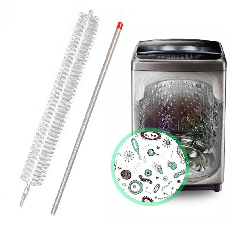 

Clean Long Brush Washing Machine Brush Dryer Lint Brush Vent Trap Cleaner Long Brush Cleaning Tools