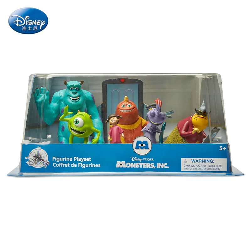 

Genuine Original Disney Pixar Figure Monsters, Inc. 20th Anniversary Trendy and Cute Figure Set Toy Gift for Children
