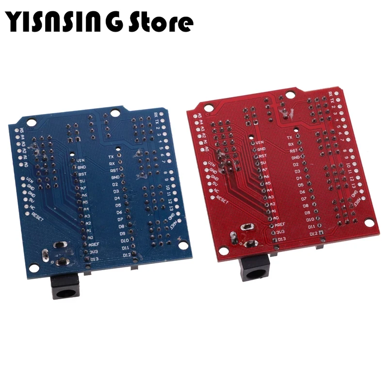 Плата расширения для контроллера NANO IO Shield V3.0 3 0 простой удлинитель Arduino UNO AVR ATMEGA328P