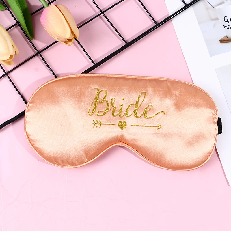 Маска для сна Team надпись Bride Tribe подарок подруге невесты Вечерние ринку свадьбу