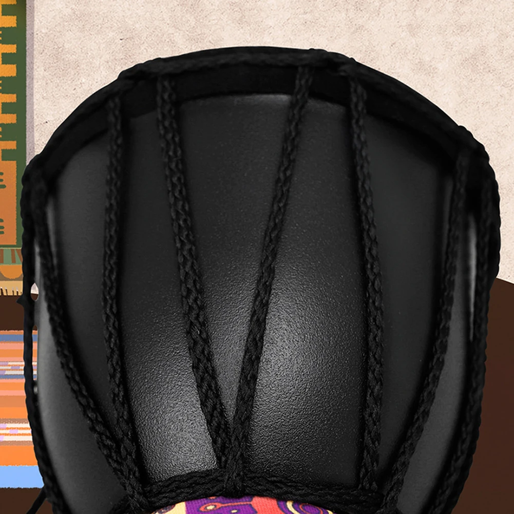 Fusion Djembe Drum Красочный ручной барабан Яркий S West Африканский образовательный