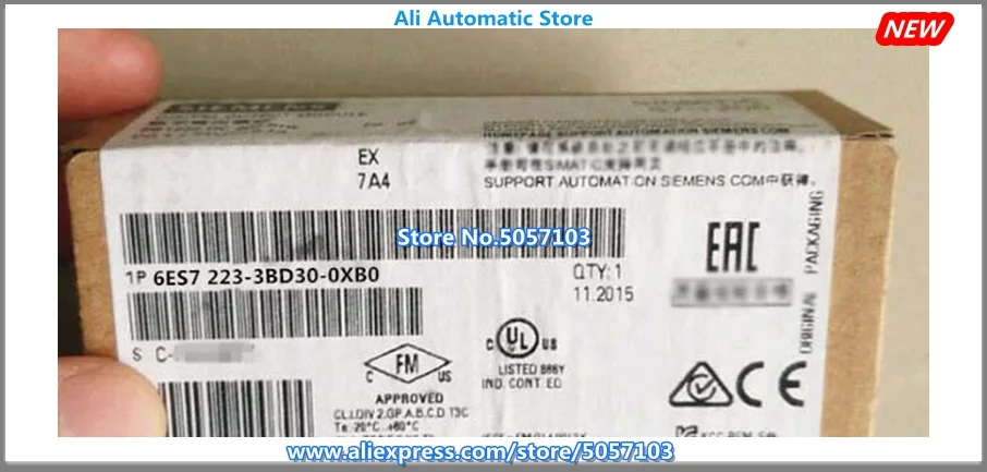 SM1223 6ES7223-0BD30-0XB0 6ES7223-3BD30-0XB0 6ES7223-1PH32-0XB0 6ES7223-1BH32-0XB0 6ES7223-1BL32-0XB0 6ES7223-1PL32-0XB0 Новый ПЛК