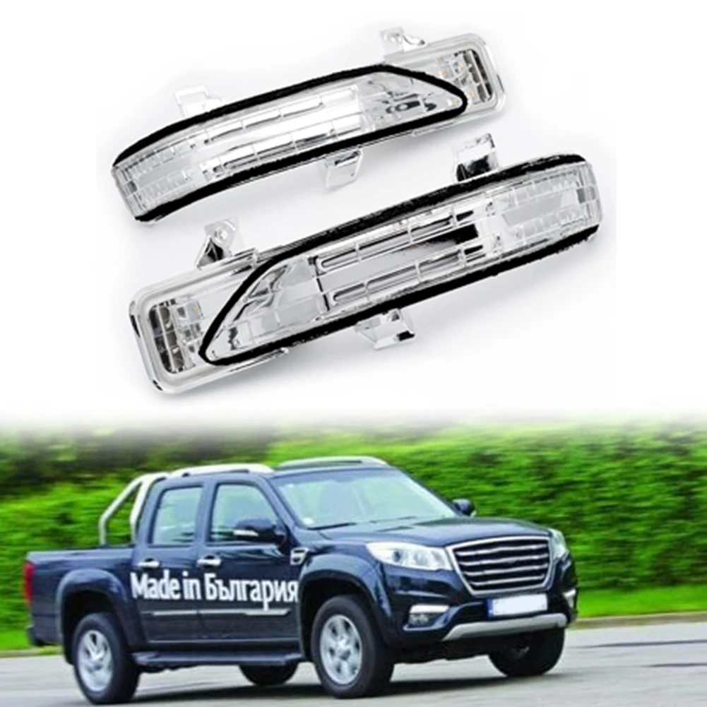 

1Pair Car Rearview Side Mirror Turn Signal Indicator Light Door Mirror Flasher Lamp for Great Wall Pickup Wingle 6