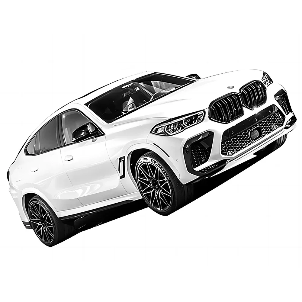 Полный комплект кузова для BMW E16 X6 20-23 Изменение на F96 X6M Стиль Передний задний