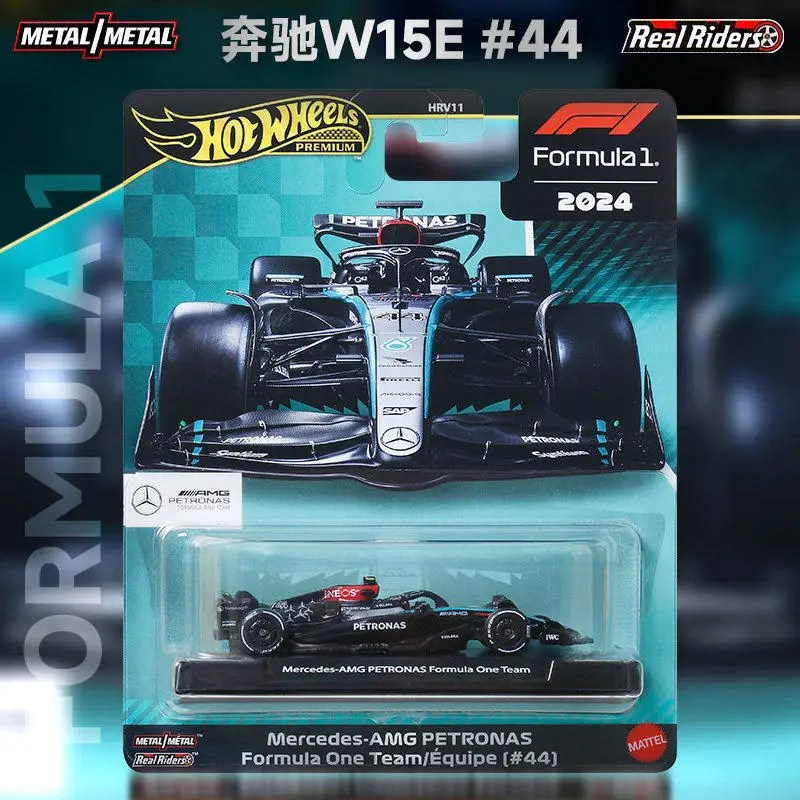 Фото Оригинальная модель гоночного автомобиля F1 Hot Wheels 1:64 из литого сплава: Red Bull, McLaren, Mercedes, Льюис Хэмилтон. Игрушка-симулятор. В наличии. №5