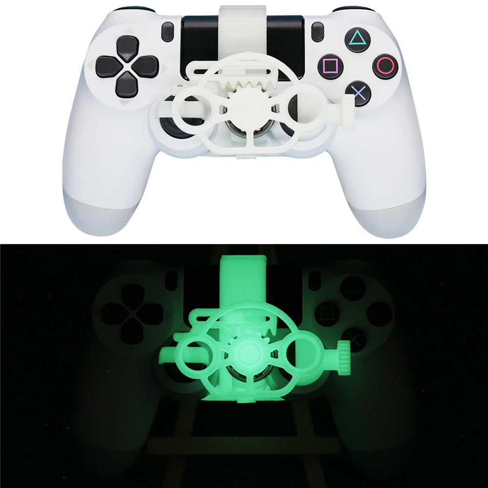 

Luminous Mini Steering Wheel for Sony PS4 DualShock 4 Controller Car Racing Game Replacement Controller Accessories