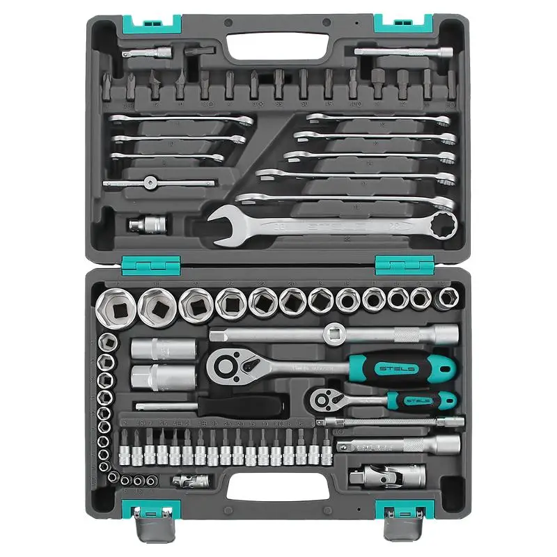 Набор ручного инструмента STELS 14105 (82 предмета из высококачественной стали кейс в