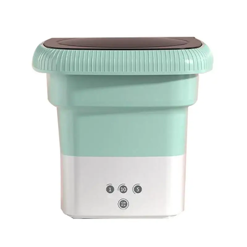 

Foldable Bucket Washer Mini Clothes Washing Machine Foldable Personal Small Washing Machine Ultrasonic Turbine Washer For