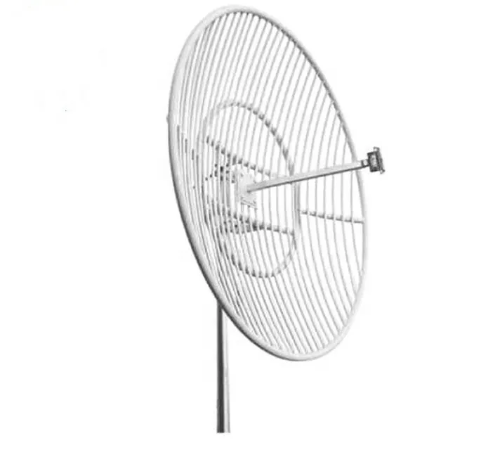 

1710-1800-1990MHz 24dBI high gain vertical polarization circular Parabolic antenna for Base station