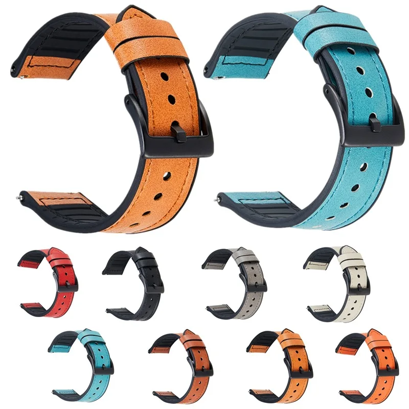 

New Silicone Laminated Soft Quick Release Strap