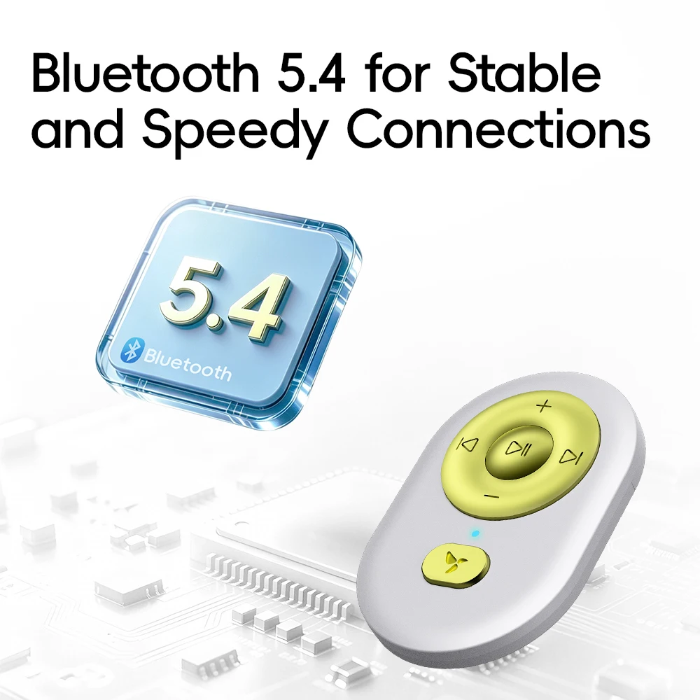 Фото Музыкальный пульт дистанционного управления HiBy RM01 IR Bluetooth 5.4 для HiByMusic, Apple Music, Spotify, Amazon Music, Tidal, Qobuz, Roon, Selfies, видео №5