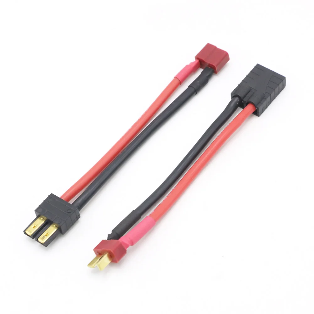 5 PCS/Lot Male/Female TRX Connector to Male/Female T Plug Ultra Adapter Wire Harness for RC Car Accessories