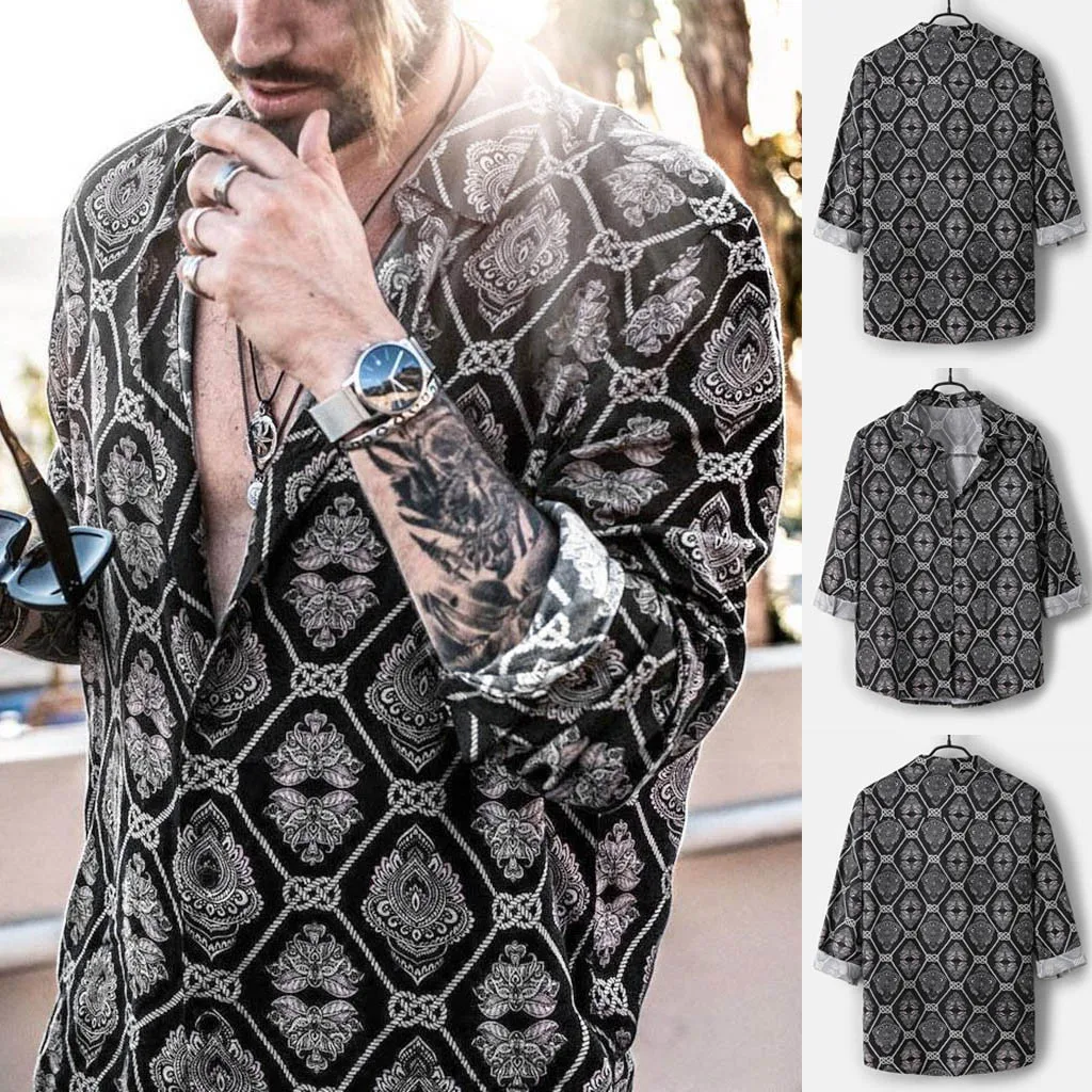 

Men S Tops Short Sleeve Men's Autumn Loose Casual Daily Leopard Print Print Big And Tall Tee Shirts for Men Mens Tops Summer