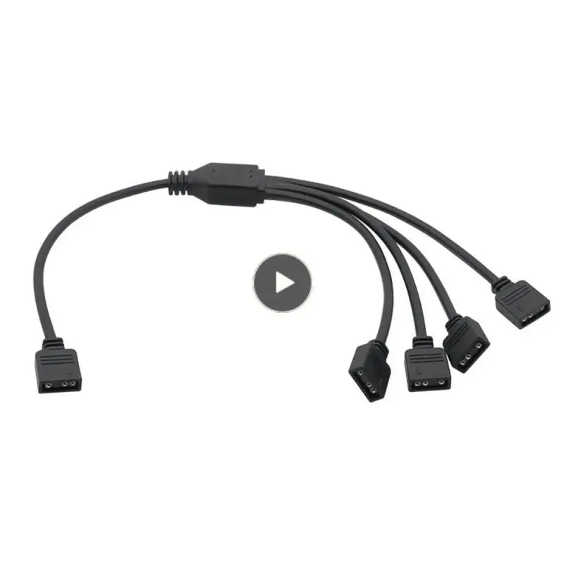 

Wear Resistance Extension Cable Environmental Friendly Stable Connection Extension Cord Interface Extension Non-toxic Hub Black