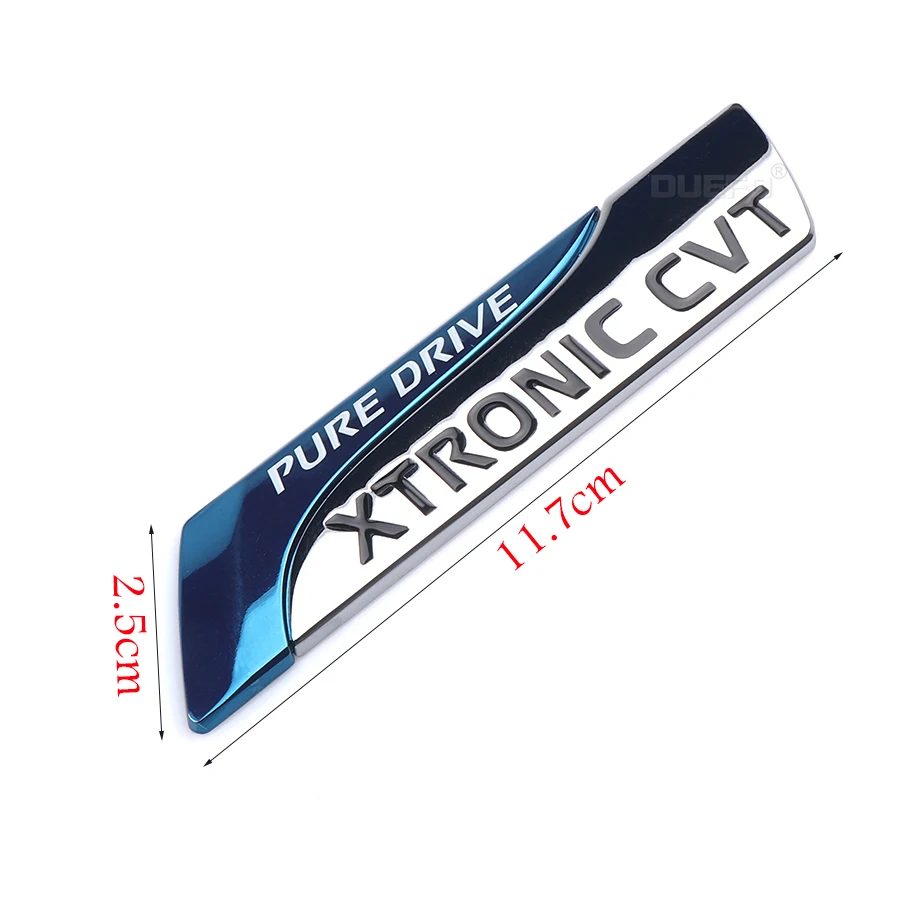 

Металлическая 3d-эмблема XTRONIC CVT для Nissan Juke Qashqai X-Trail Tiida Sunny Note Teana