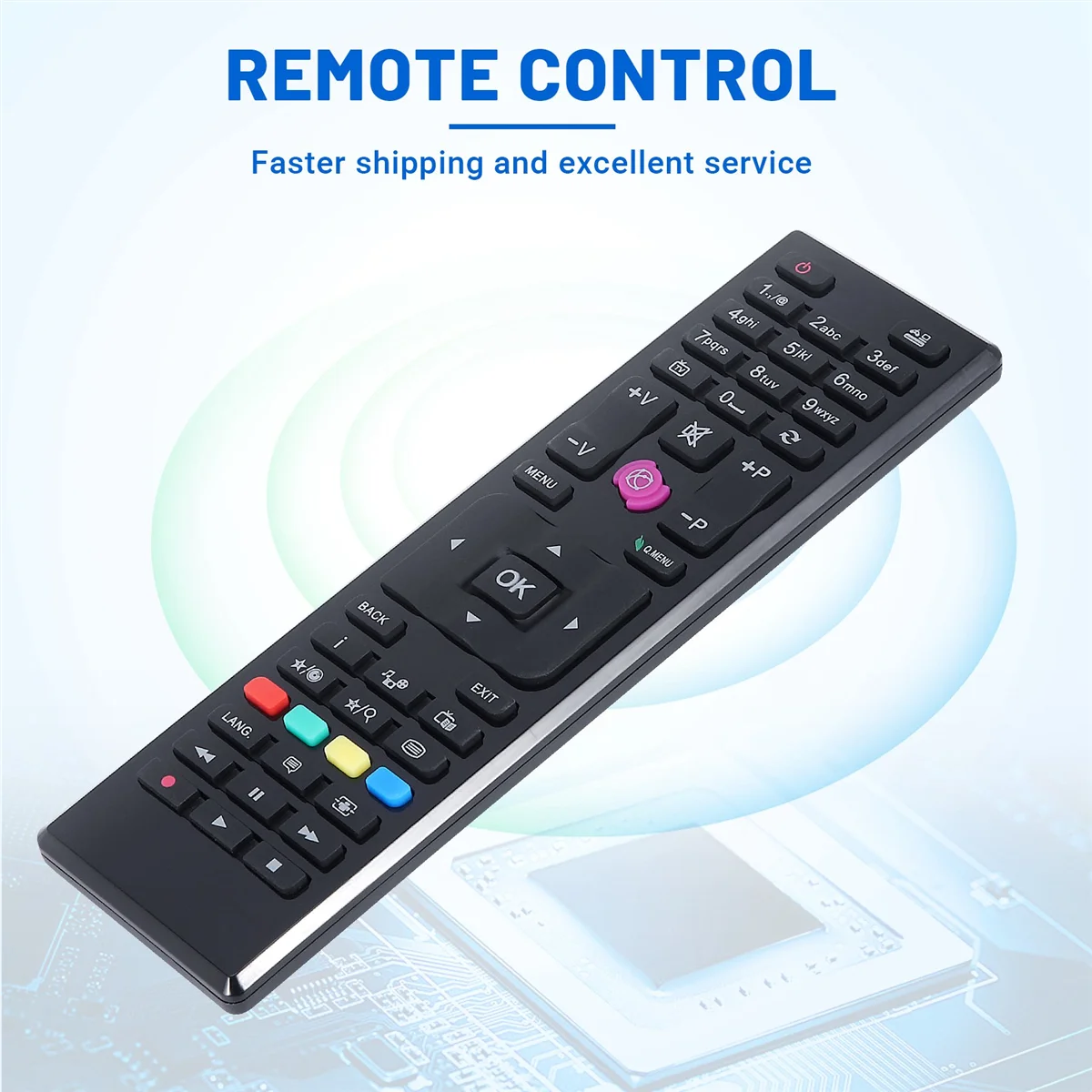 Замененный пульт дистанционного управления RC4875 подходит для светодиодного