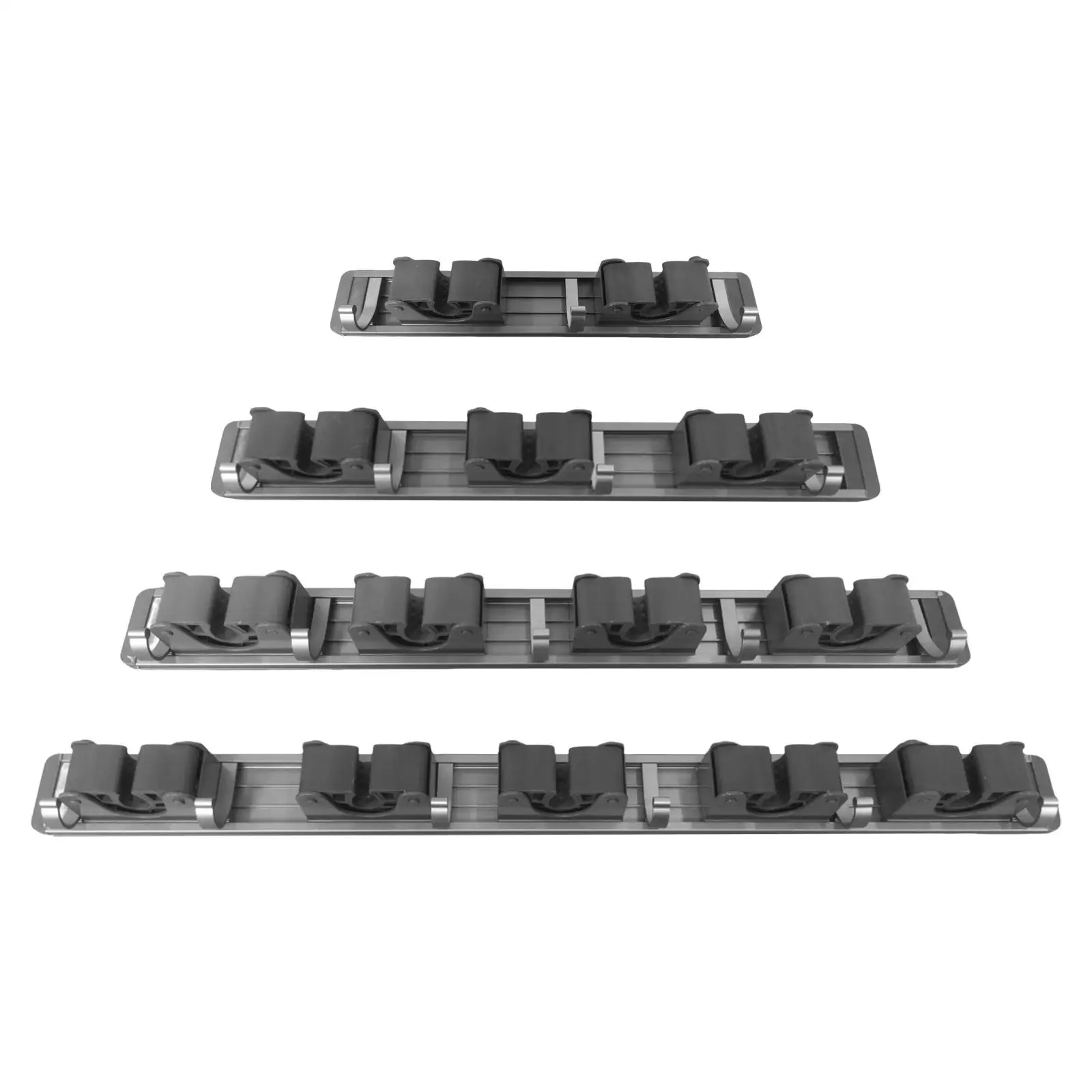 

Mop and Broom Holder Anti Slip Storage Tool Racks Mop Hanger Wall Hanging for Kitchen Garage Bathroom Laundry Room