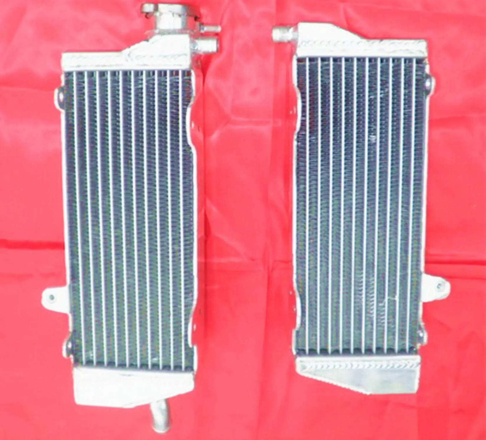 Для 2008-2016 KTM 125/150/250 SX/XC/EXC/XC-W алюминиевый радиатор охлаждающая жидкость 2008 2009 2010 2011