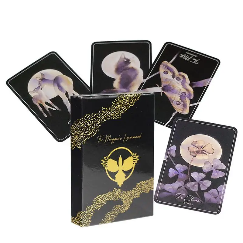

The Magpies Lenormand, карточка с изображением судьбы, предсказаний, семейные бумажные карточки, игра для предсказаний, инструменты для гадания