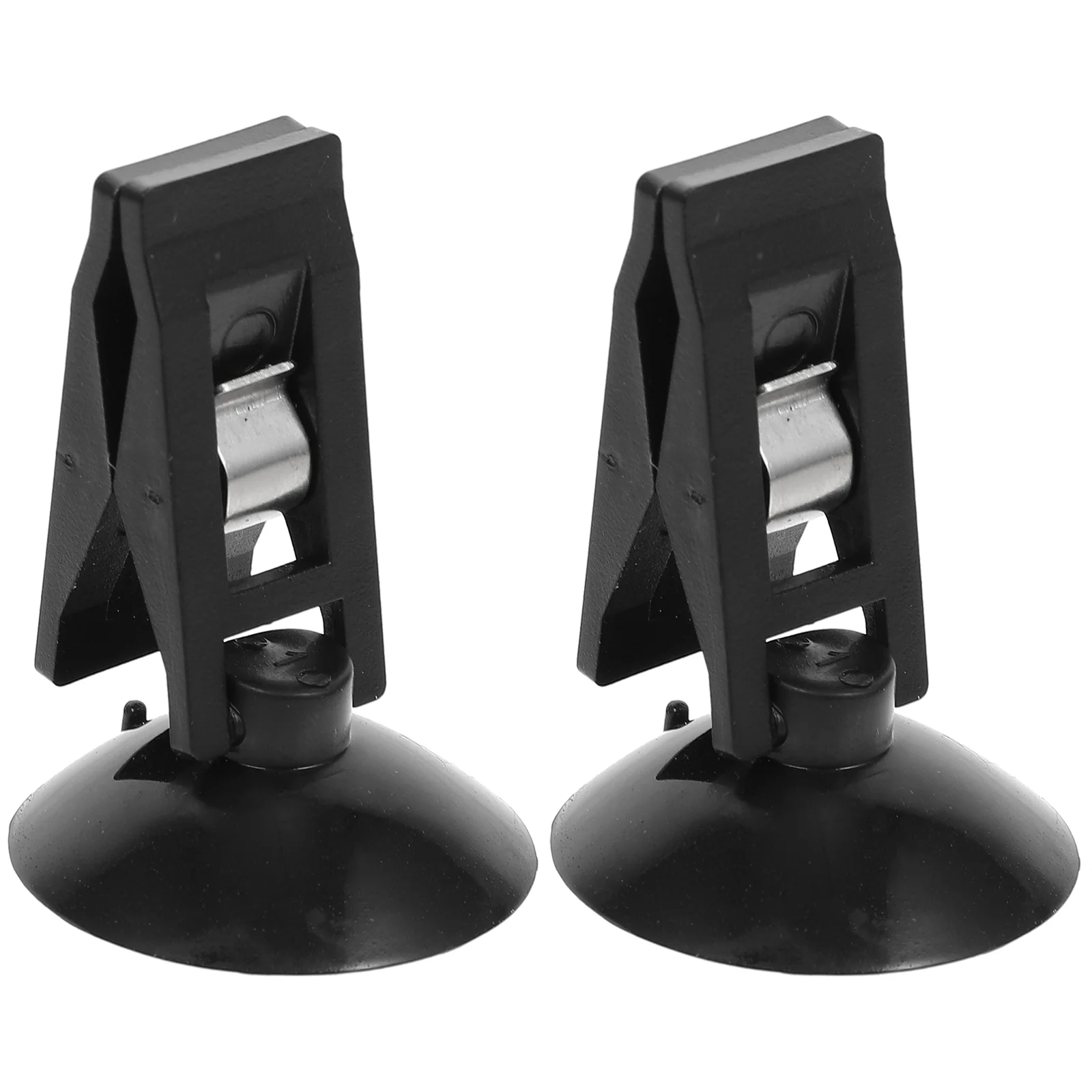 

4 Pcs Business Card Holder Suction Cup Car Clamp Sunglasses Car Clip Abs Car Certificate Clamps