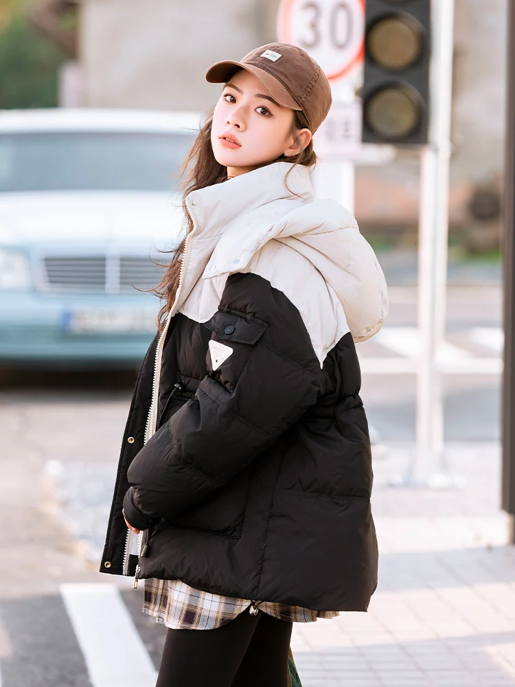 Утолщенный пуховик для учащихся младших классов средней школы новинка 2024 года