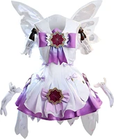 women girls yao cosplay costumes dress game cute dress with safetypants and accessories wings