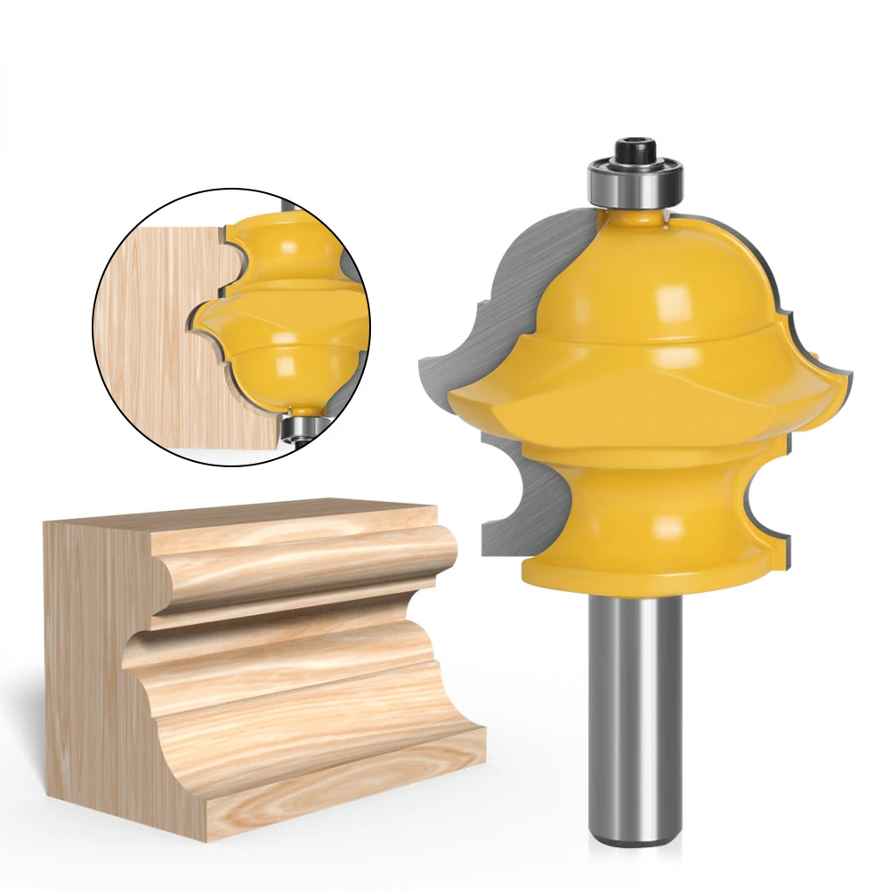 

1/2 Handle 12 Handle Woodworking Milling Cutter Carving Cutter Carving Machine Line Cutter