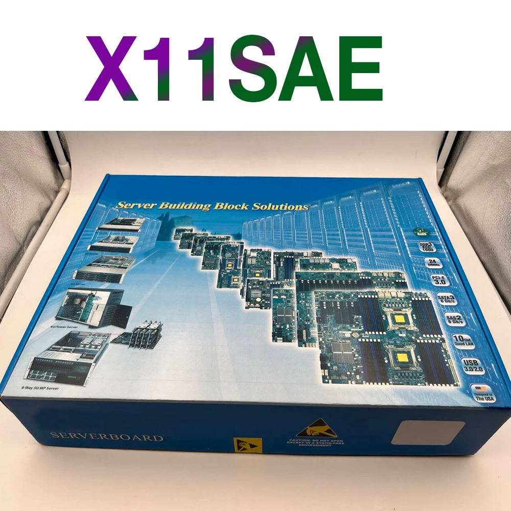 Материнская плата X11Sae для серверной рабочей станции Supermirco с одной розеткой C236