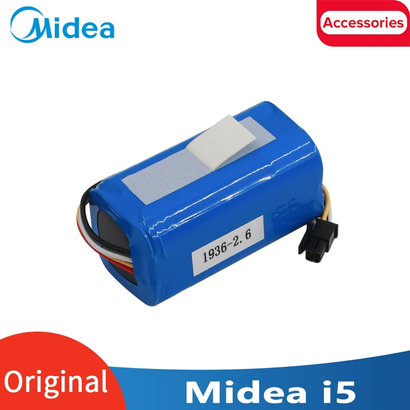 

Оригинальный вакуумный робот-уборочный аппарат Midea, литиевая батарея для i5 Extra i5 Young i5 Blink i9Eye i50 Pro, сменный аккумулятор, аксессуары