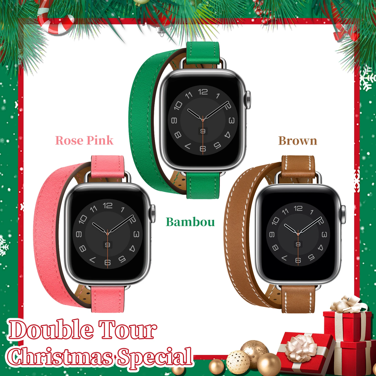 Мягкий ремешок из воловьей кожи для Apple Watch