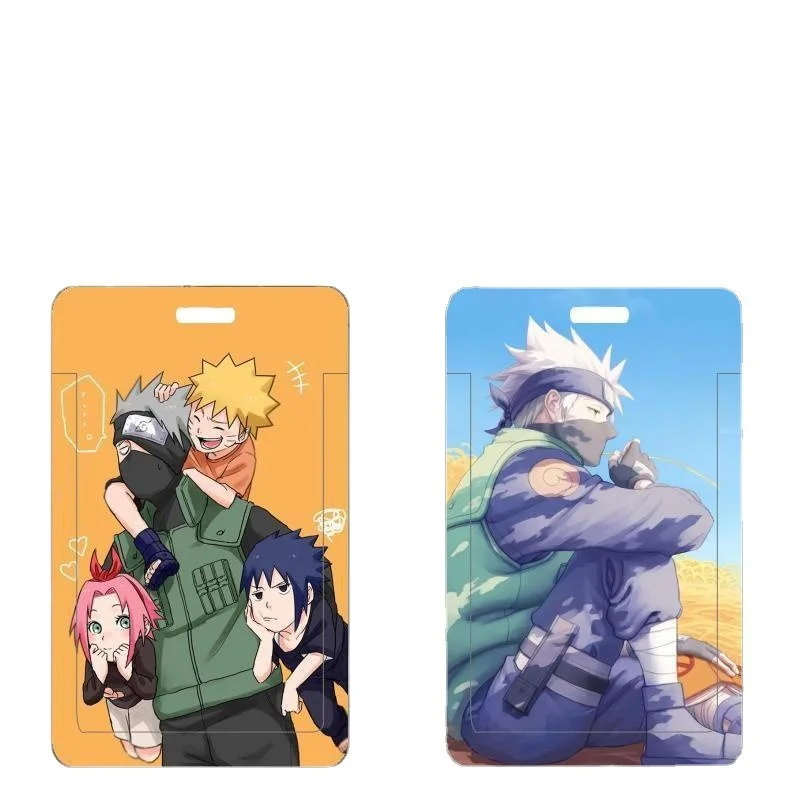 

Naruto Sliding Card Holder Accessories Anime Action Figures Public Transportation Subway Ferrule Toys Children Birthday Gifts