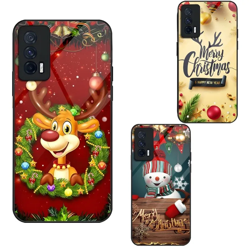 

Веселая фотография для Vivo LQOO 8 U5 Z3 9 8 Pro Y55s Y73 Y31s X60 X70 Y9 S30 S10 S12 чехол из закаленного стекла