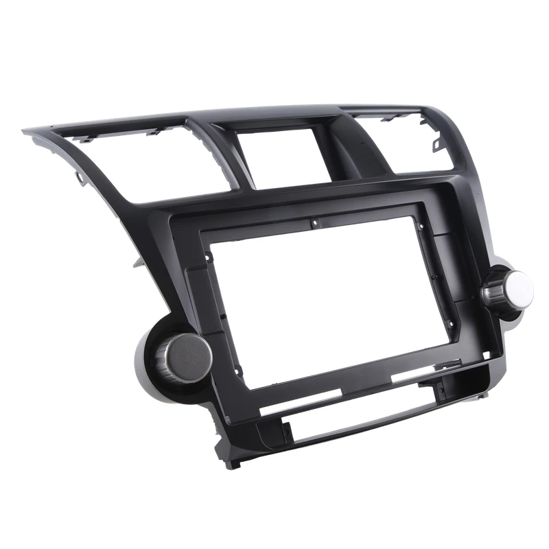 Car Radio Fascias For TOYOTA Kluger/Highlander Audio Stereo Dash Panel Mounting 10.1 Inch Center Console Holder Bezel Parts