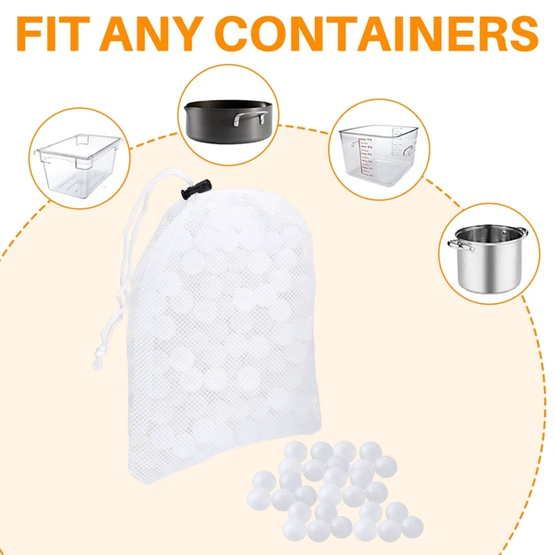 Шарики для приготовления пищи Sous Vide не содержащие бисфенола А 20 мм 250 шариков с