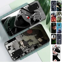 bandai anime naruto kakashi phone case for samsung s10 21 20 9 8 plus lite s20 ultra 7edge