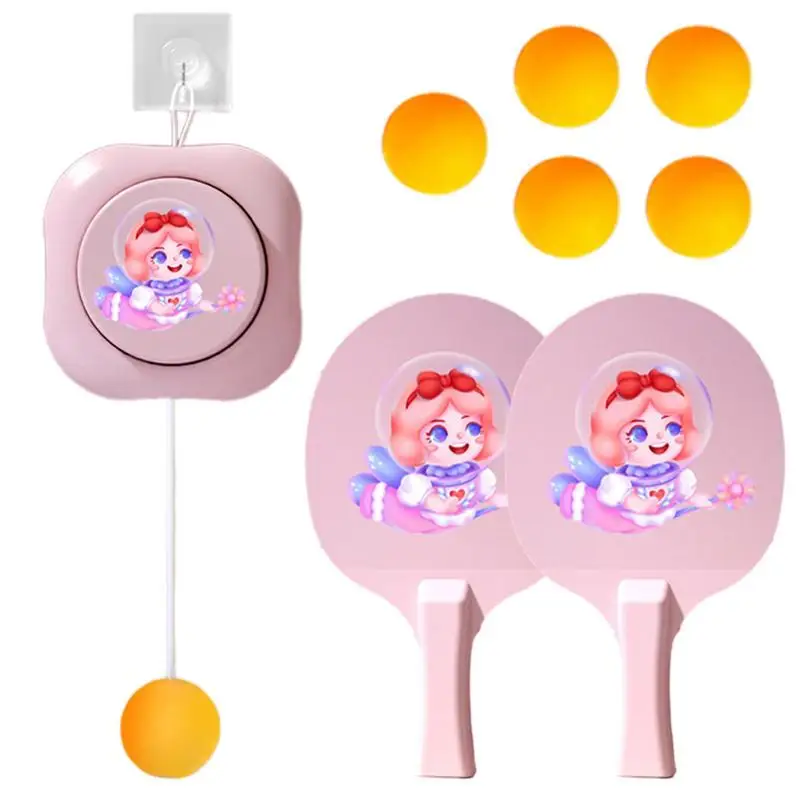 

Тренажер для настольного тенниса, набор для пинг-понга, игрушки для самостоятельной тренировки, эластичный тренажер для настольного тенниса, регулируемый подвесной тренажер для настольного тенниса