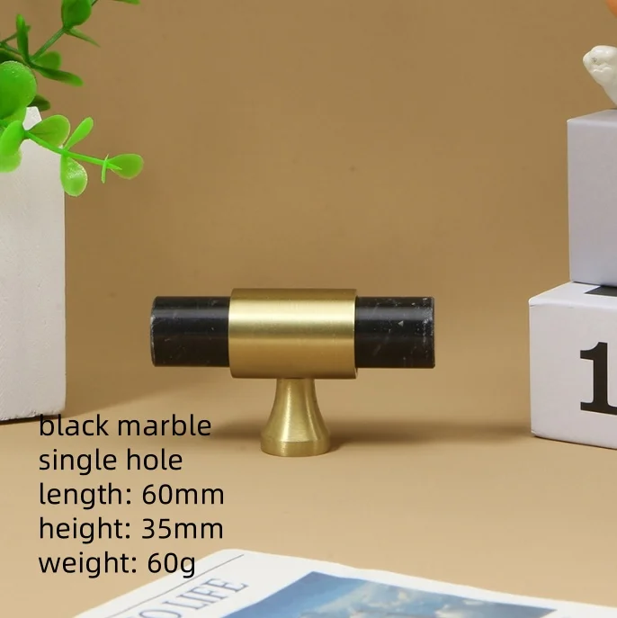 

LCH, новый дизайн, фурнитура в скандинавском стиле, более твердая латунь, натуральный мрамор, ручка для шкафа, выдвижные мебельные ручки