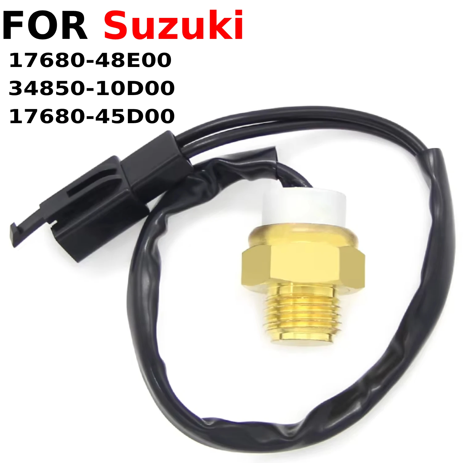 Фото Новый термовыключатель вентилятора радиатора для Suzuki UC125 Epicuro, UC150, UH125 Burgman, UH150, UH200, UX125 Sixteen, UX150, GSF250, GSF400 Bandit. №1