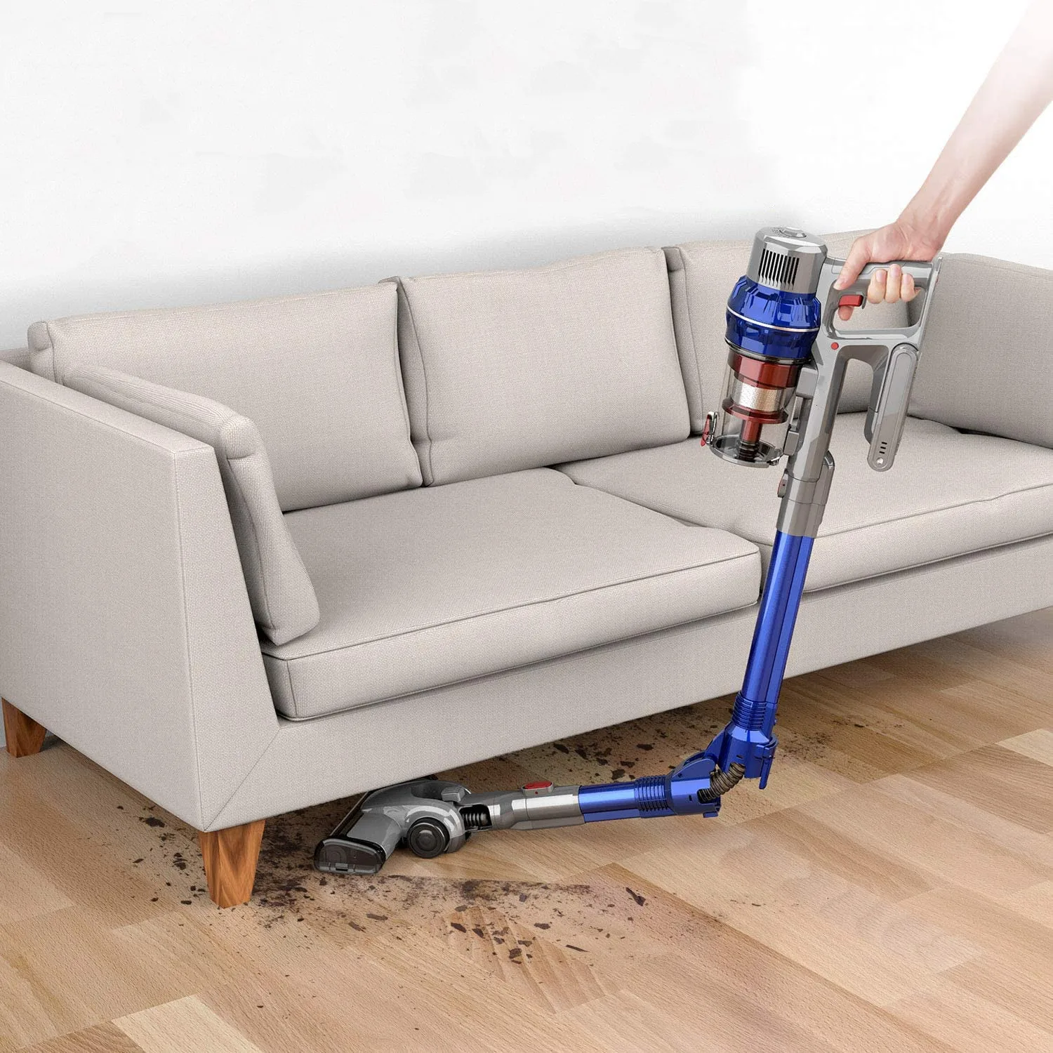 

4 in1 rechargeable vacuum cleaner hand held hoovers aspirateur sans fils cordless vacuum cleaner storage stand for stairs