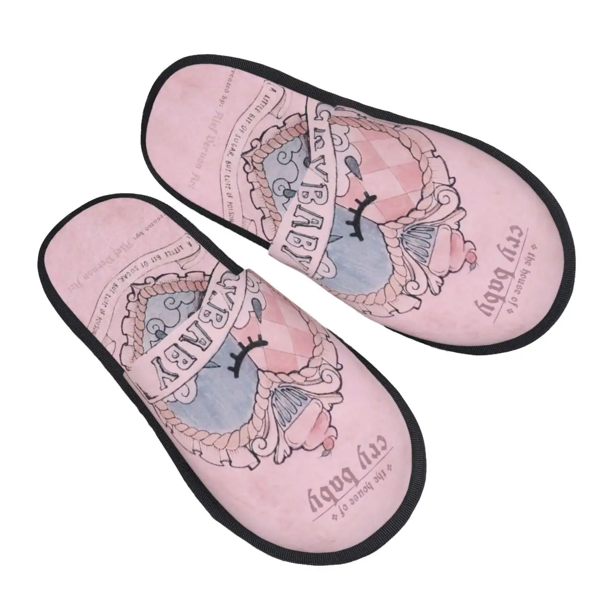 Тапочки с логотипом Portals Tour для вентиляторов гостиной Melanie Martinez уютные шлепанцы